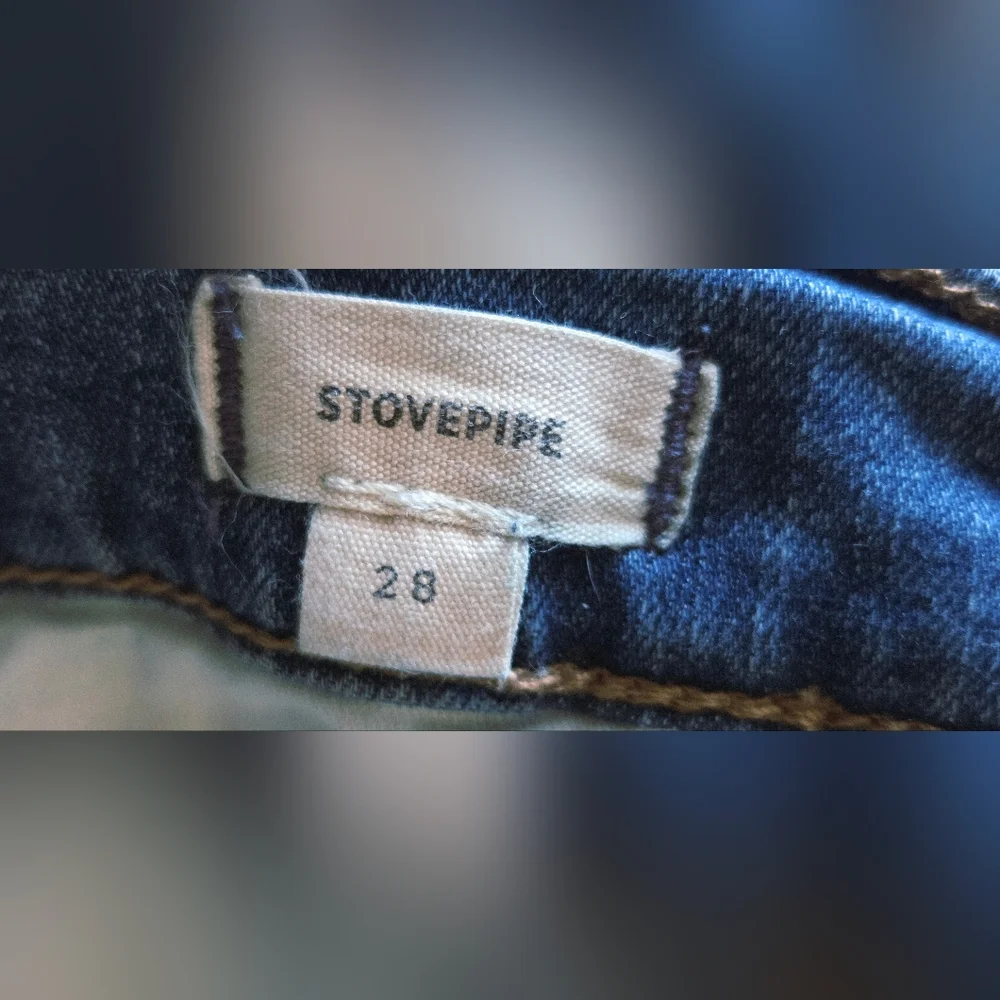 Madewell Stovepipe Jeans Size 28 - Picture 7 of 9